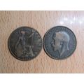 GB 1919h George V Penny Coin