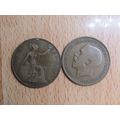 GB 1921 George V Penny Coin