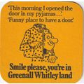BEER MAT - GREENALL WHITLEY BREWERY - LOCAL BIT...