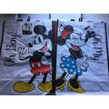 NEW Disney Mickey Mouse & Minnie Mouse Large Re...