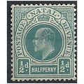 Natal 1904 SG146 1/2d Blue-Green Mounted Mint ..