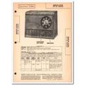 emerson model 519 5-tube am radio receiver sams...