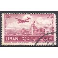 Lebanon 1952 (Air) - SG456 - 15p mauve - Beirut...
