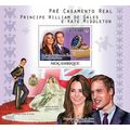 MOZAMBIQUE 2010 SHEET MNH PRINCE WILLIAM KATE R...