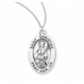 St. Christina Sterling Silver Necklace