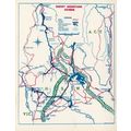 Australia The Snowy Mountains Region MAP Austra...