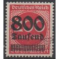 Mi 303A used 1923 Cat € 100