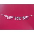 6 x Tattered Lace Die Cuts Just For You Washing...