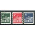 Germany 1966 - SG 1413 - 1414 - 1415 Brandenbur...