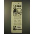 1949 Plastic Wood Ad - Repair Storm Windows