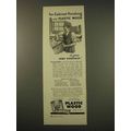 1949 Plastic Wood Ad - For Cabinet Finishing
