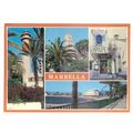 multiview, MARBELLA, Spain postcard posted 1986...