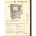WESTINGHOUSE model H-606K12 H-607K12 TV receive...