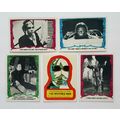 1980 "You'll Die Laughing" 4 Cards plus 1 Stick...