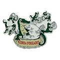 Florida Everglades with Gators Fridge Magnet