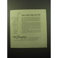 1950 The Greenbrier Resort Ad - There's gold in...