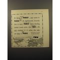 1950 TWA Airlines Ad - It's Spring in Paris!