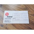 1979/80 Division 1 Ticket - Arsenal vs Tottenha...