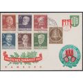 Mi: 92/7/101 used 1952/6 Cat € 129.15