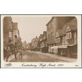 High Street in 1921, Canterbury, Kent, c.1990s ...