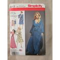 Simplicity 8013 vintage seventies long dress se...