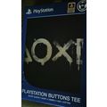 Playstation buttons logo Men's X Large t'shirt ...
