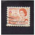 1967 canada queen elizabeth11 6c f/u sg601