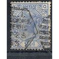 1881 SG157 2 1/2d Blue Plate 22 Good/Fine Used ...