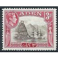 Aden 1939 SG22 3a Sepia & Carmine Mounted Mint.. .