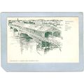 MA Haverhill Covered Bridge Postcard Old Covere...