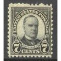 639 7c William McKinley Average Plus MNH Q1716
