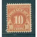 J84 10c Postage Due Barely Clears MNH Q3249