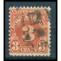 Used J82 3c Postage Due Average WA1346