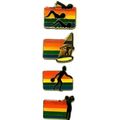 Olympic Games Summer Sport Rainbow Hat Pin Vint...