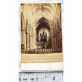 Carte-de-visite - Lincoln Cathedral interior, W...