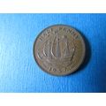 1957 QUEEN ELIZABETH II HALFPENNY FREE POST. (j...