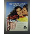 1981 L'erin Sheer & Glossy Lip Gloss Ad - Take ...