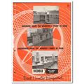 DIEBOLD INC 1964 modular metal bank counter equ...