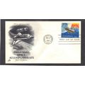 FDC Art Craft 1918 18c Benefiting Mankind (Cach...