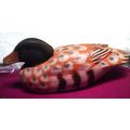 Wood duck handpainted figurine