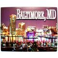 Baltimore Maryland Fridge Magnet