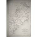 1860 Map of part of Virginia, North Carolina, S...