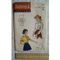 Uncut Butterick pattern No. 519 girls' shirtwai...