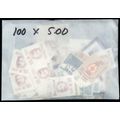5 X 100 Mint Stamps - Discount Postage Lot - Fa...