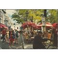 La Place du Tertre, Montmartre, Paris, 1976 - E...