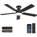 Ceiling Fans with Lights- 52" Low Profile Indoo...