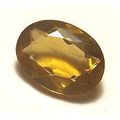 BERYL gemstone yellow oval shaped 1.60 cts 9mm ...