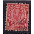 GB 1912 KGV 1d Scarlet used stamp wmk 49. (M104 )
