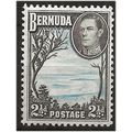 Bermuda 1941 SG113a 2 /2d Light Blue, Sepia & B...