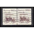 Used 1907 18c Surrey Fine CNP Left 16 PA0537